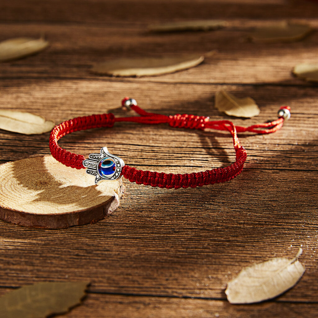 Hamsa hand Evil Eye Bracelet