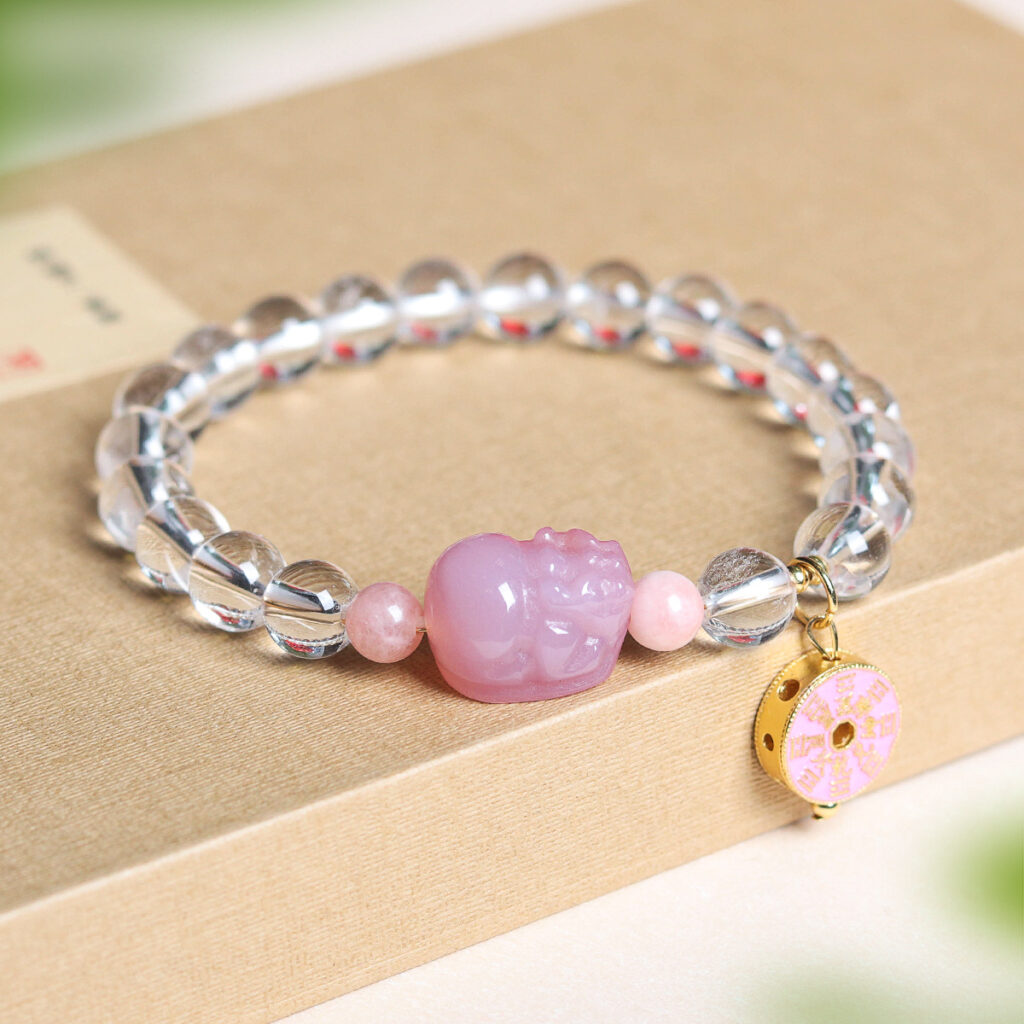 Bracelet resting on a jewelry tray