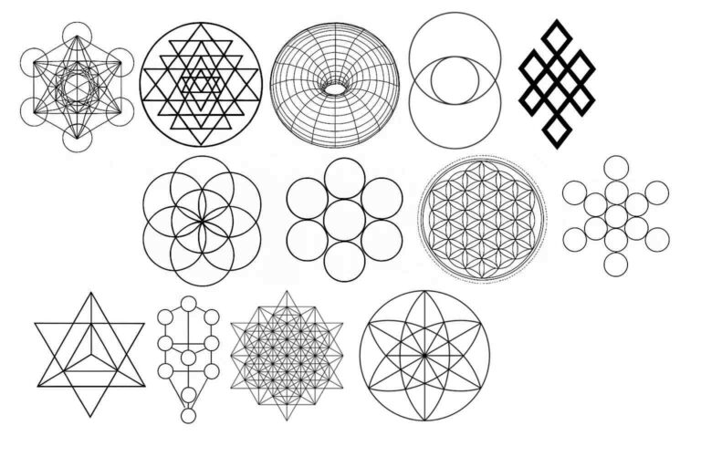 13 Sacred Geometry Symbols