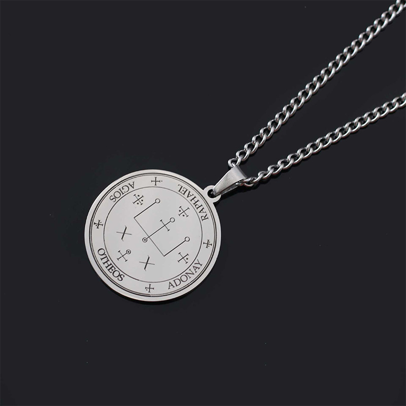 Sigil of Archangel Raphael Necklace