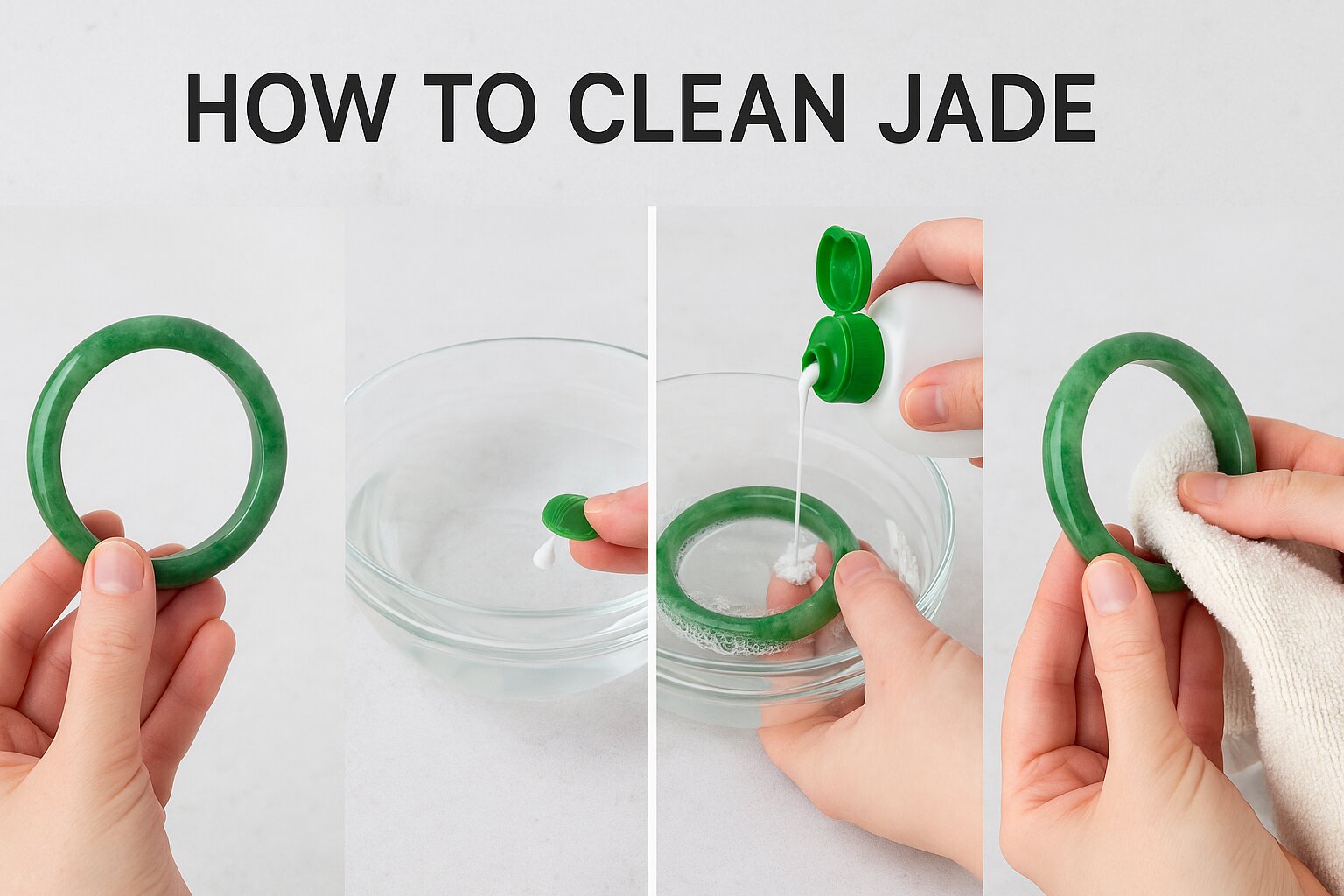 clean jade 4 steps